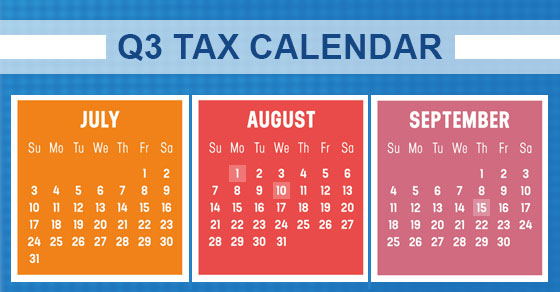 Tax deadlines Q2 2022